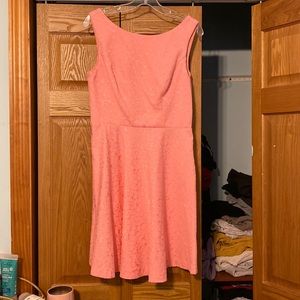 Betsy Johnson Pink Dress, Sleeveless, Open back, 10